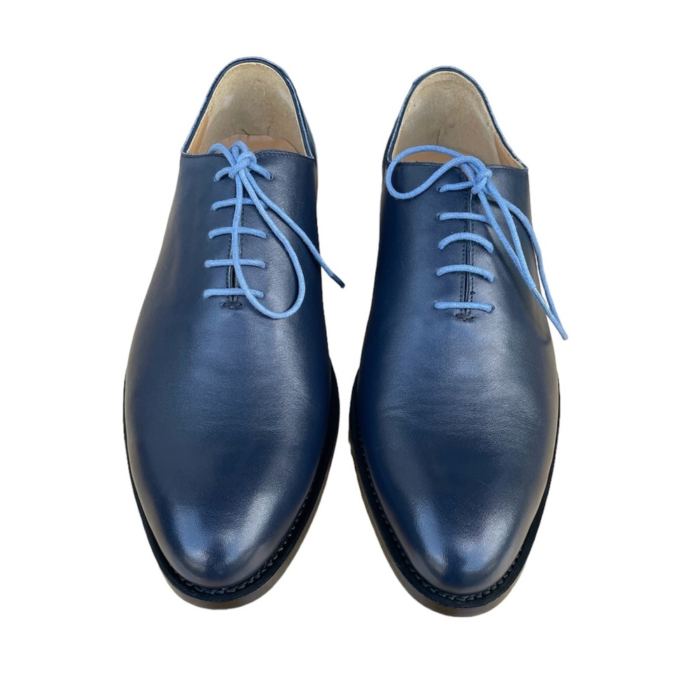 NWOT AWL & Sundry Mens Shoes 8.5. Dark Blue Oxfords.